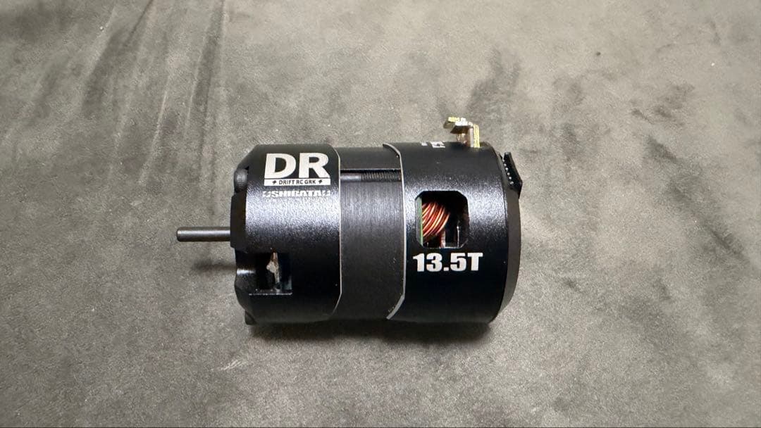 SHIBATA シバタ　DR ブラシレスモーター 13.5T ブラックロータ