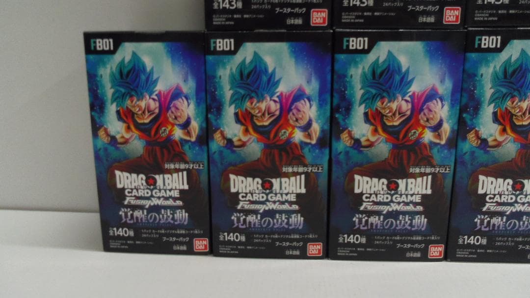 【s.t station】ドラゴンボールカードゲーム 覚醒の鼓動 4BOX