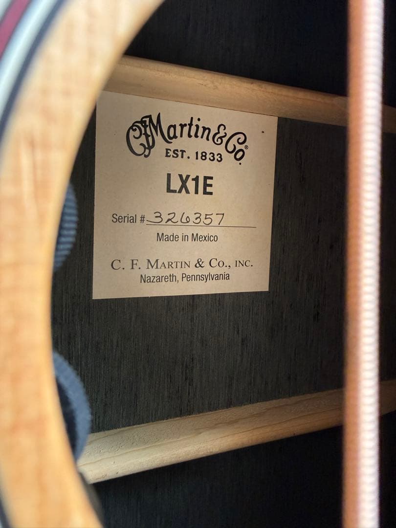 Martin LX1E ギター (中古品)