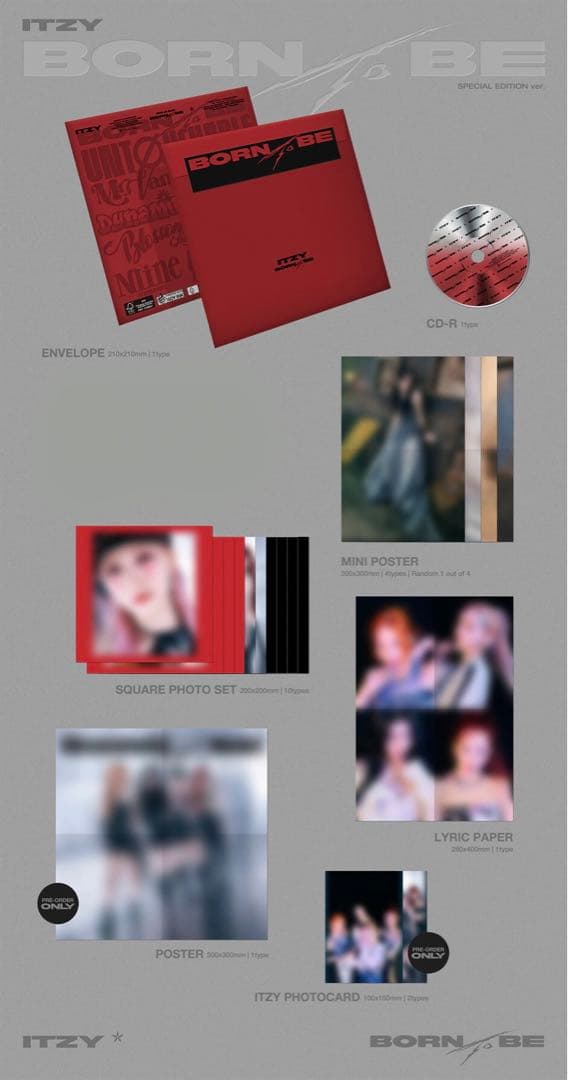 ITZY BORN TO BE Special Edition アルバム