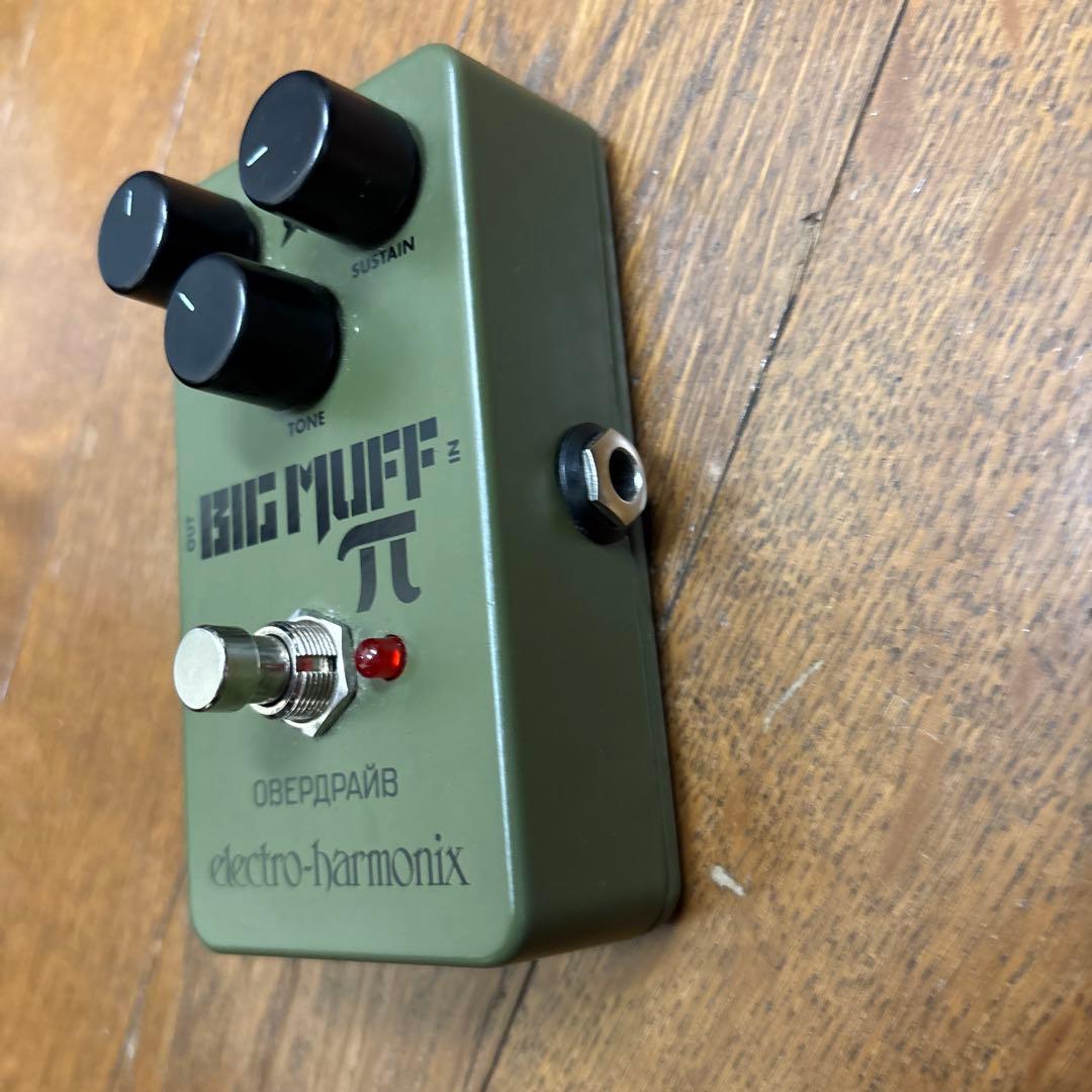 ギター electro-harmonix GREEN RUSSIAN BIG MUFF