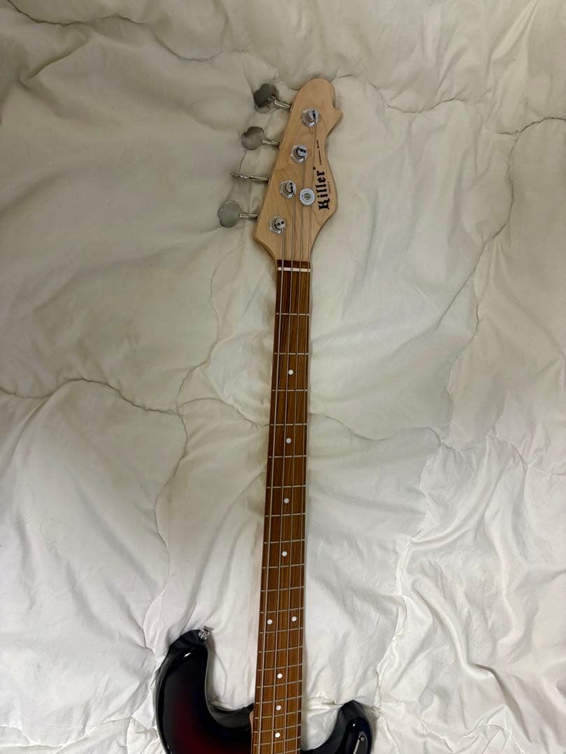 新品同Killer KB-CRIMINAL BASS 3ToneSunburst