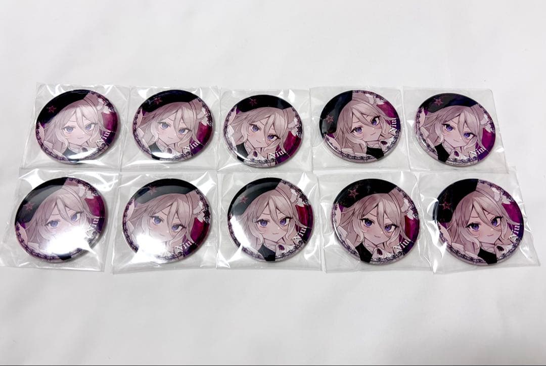 ネオポルテ 夜絆ニウ 缶バッジ