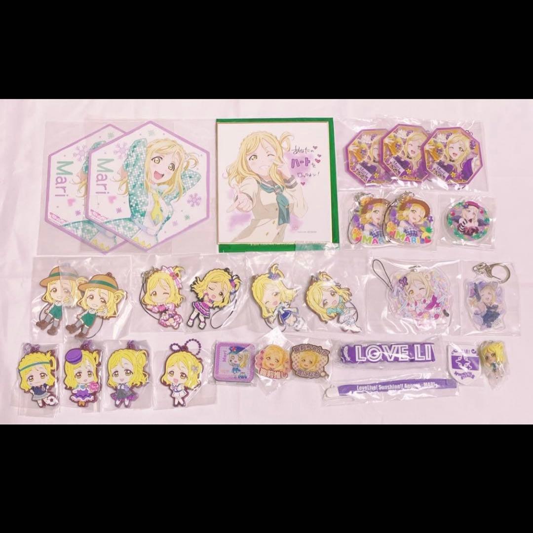 ラブライブ Aqours 小原鞠莉 缶バッジ ラバスト まとめ