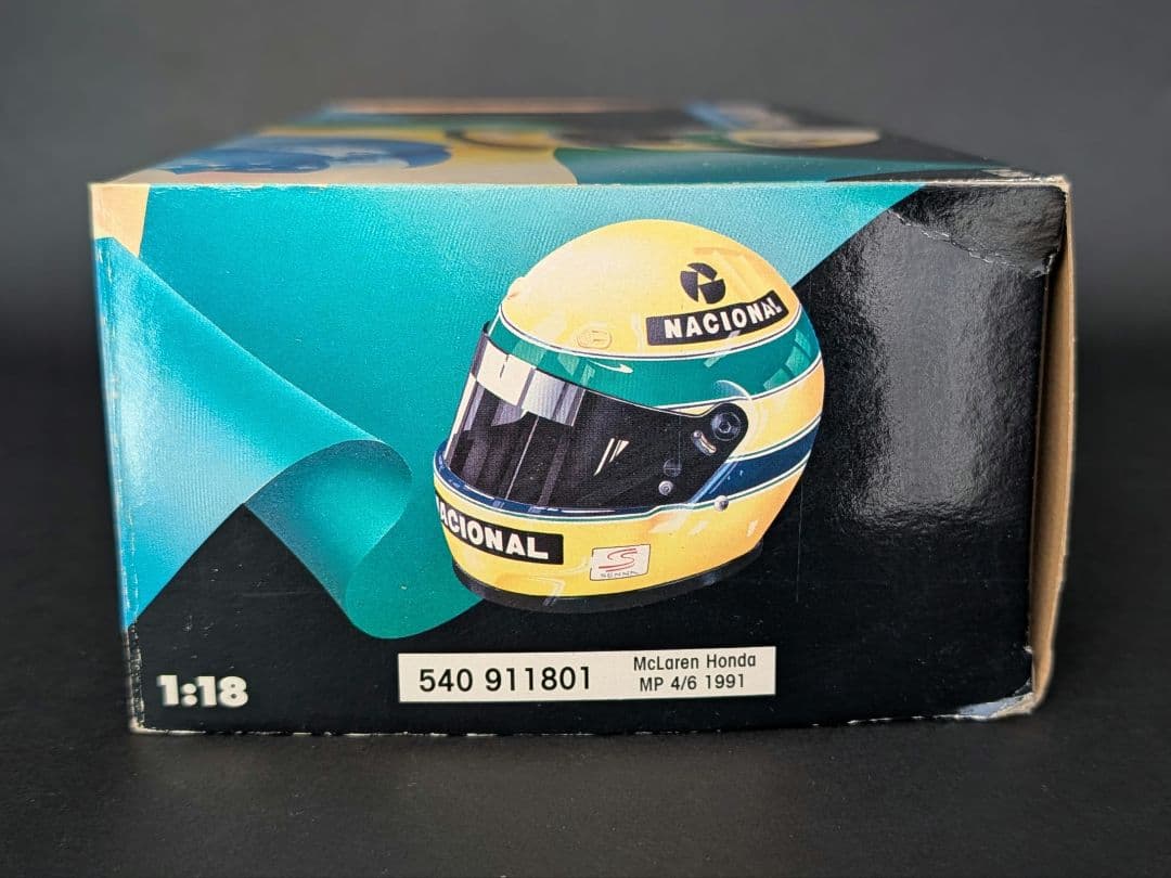 ミニチャンプス 1/18 マクラーレン ホンダ MP4/6 1991 A.セナ