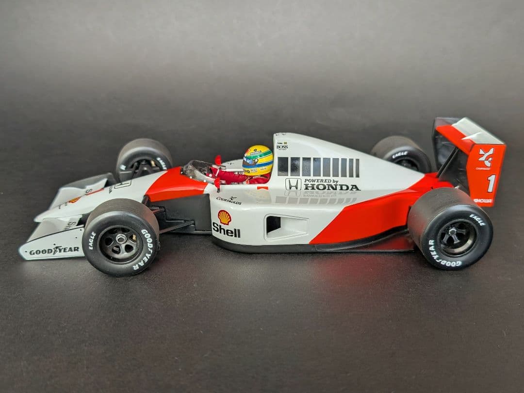 ミニチャンプス 1/18 マクラーレン ホンダ MP4/6 1991 A.セナ