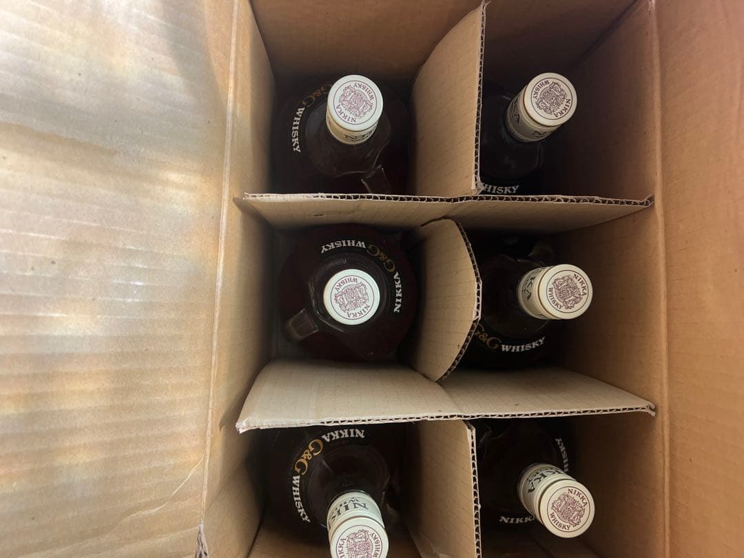 【B】そのうちの2本 古酒ニッカ NIKKA 1520ml特級