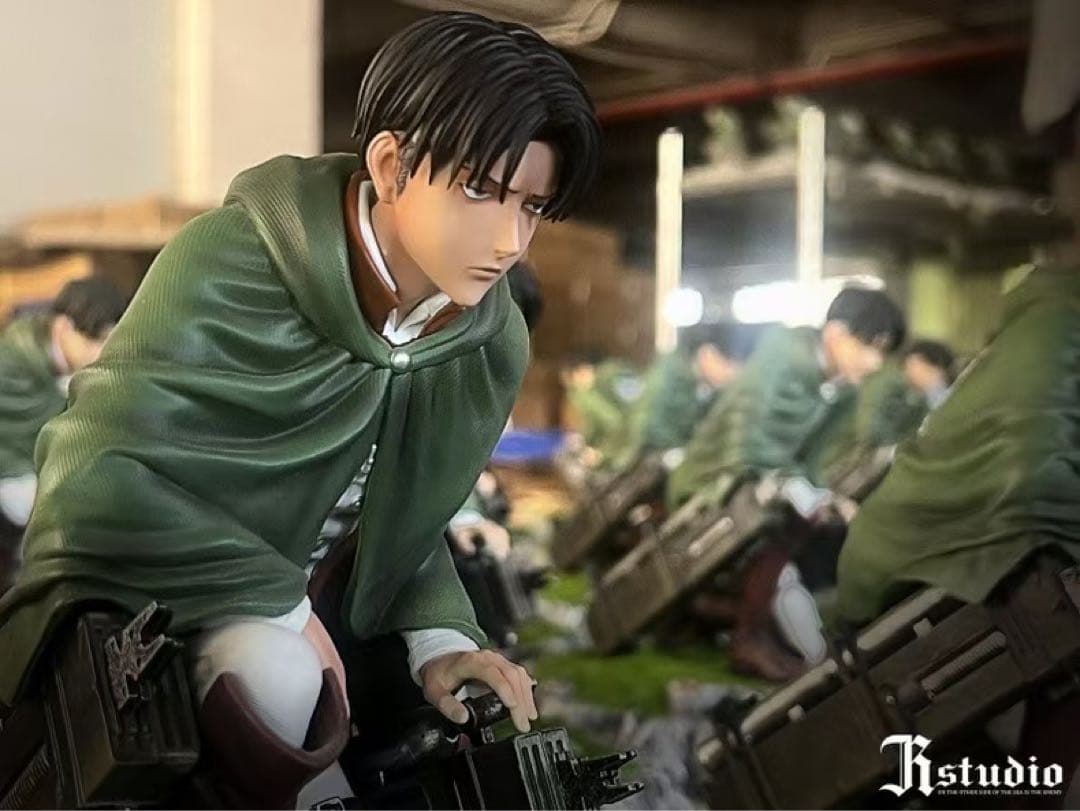JR Studio　エルヴィン·スミ　リヴァイ　進撃の巨人　フィギュア