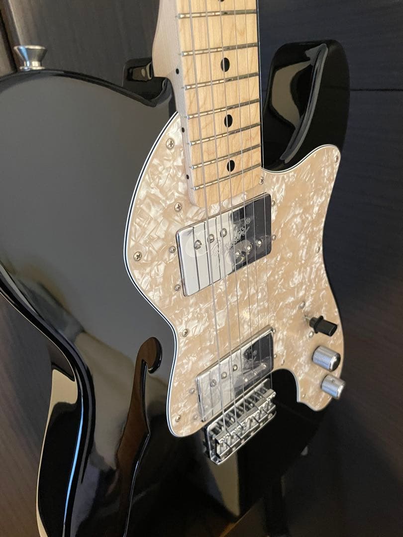 【9/23迄限定値下】Fender テレキャスターシンライン（黒）