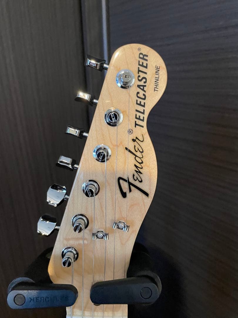 【9/23迄限定値下】Fender テレキャスターシンライン（黒）