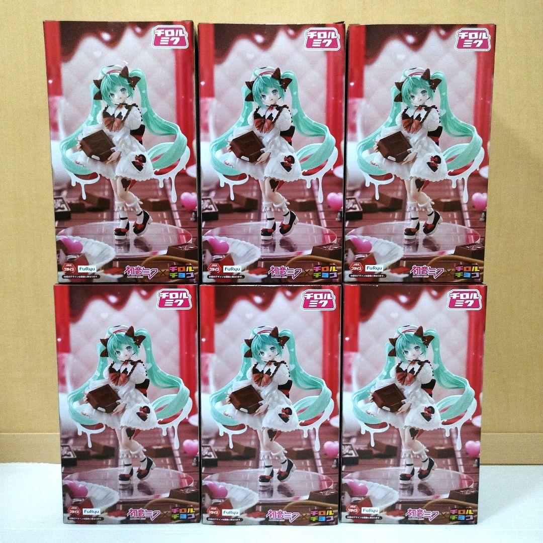 初音ミク×チロルチョコ Trio-Try-iT Figure ミルクver 6個