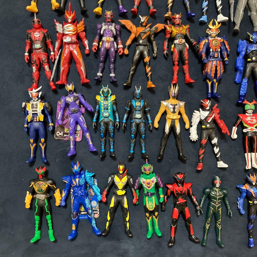 仮面ライダー フィギュア ソフビ 人形 大セット