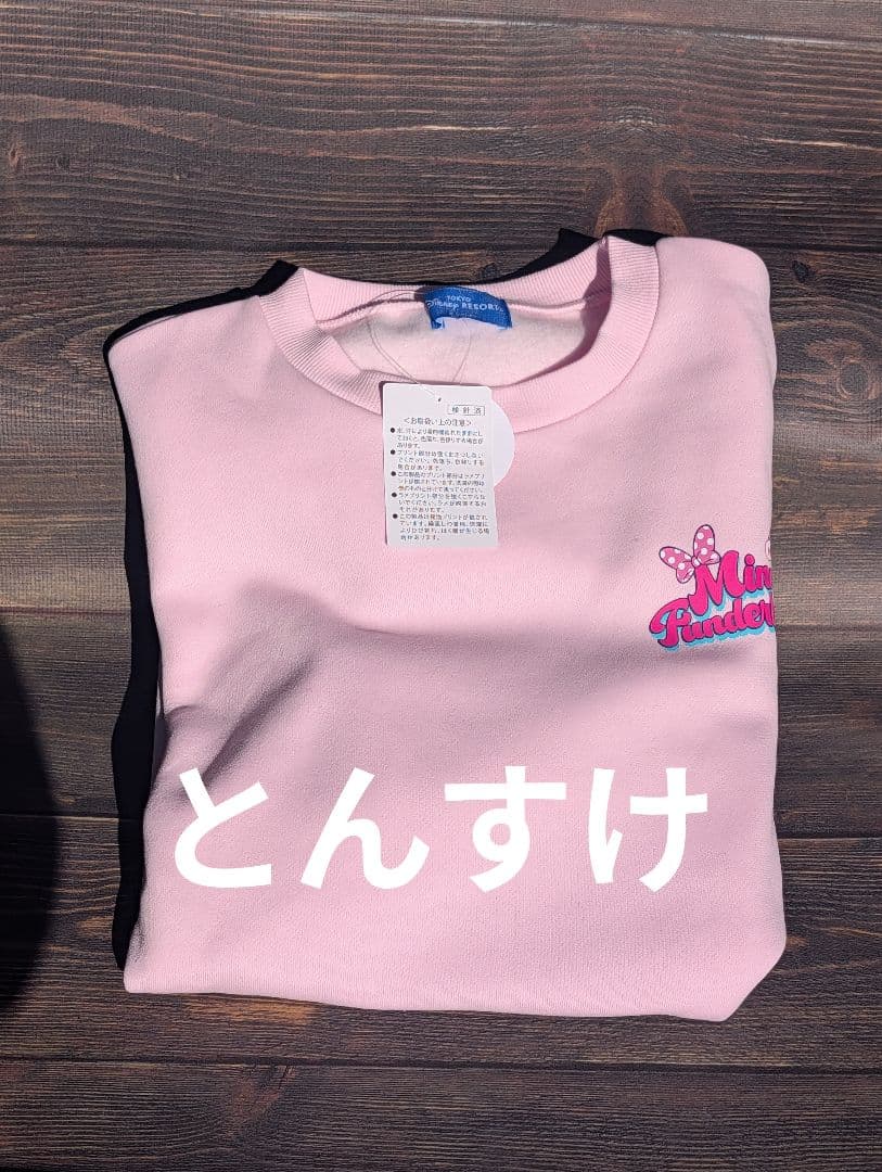ディズニー　新品 トレーナー　パルパルーザ　ミニー　ファンダーランド　TDR