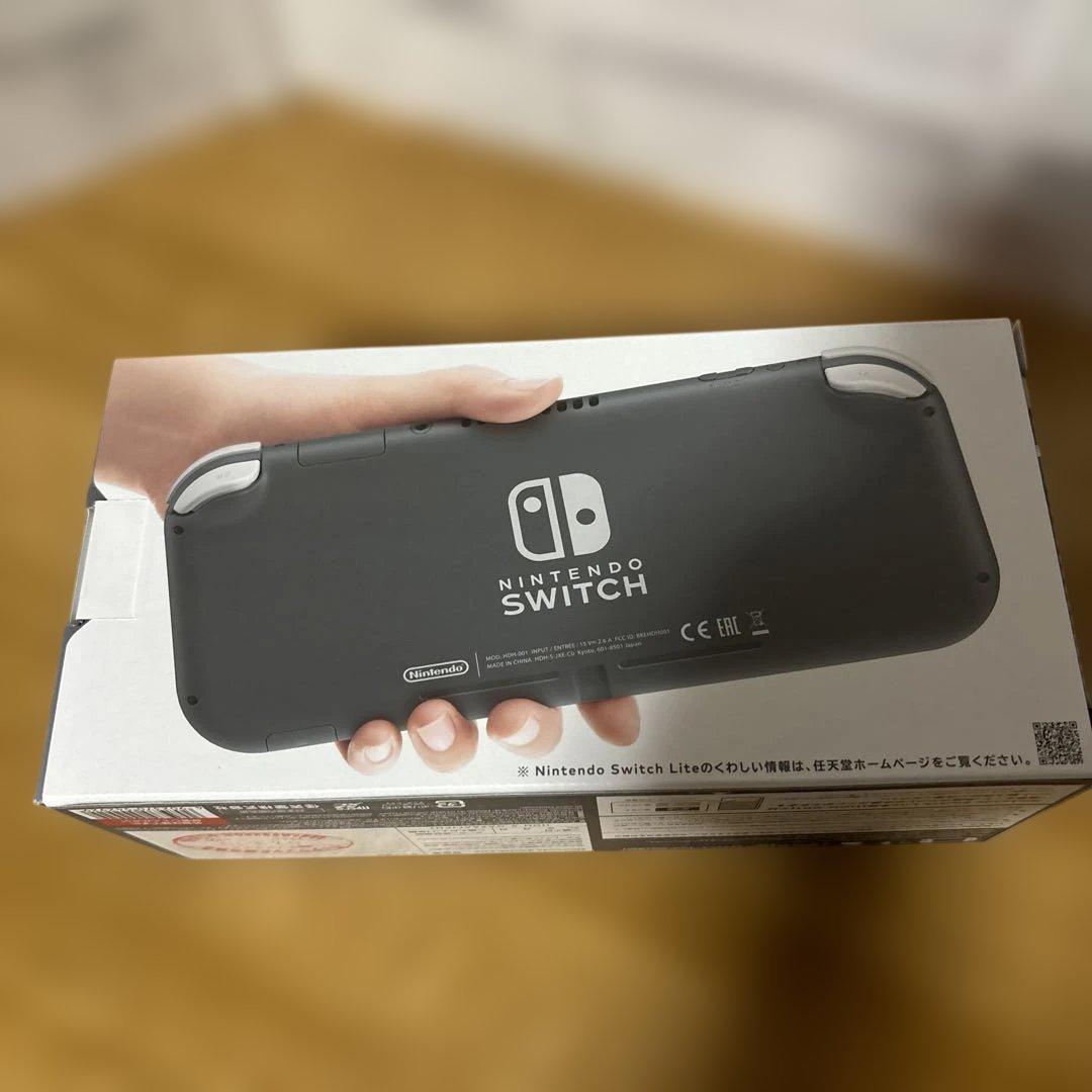 【新品 未開封】Nintendo Switch Lite グレー 本体