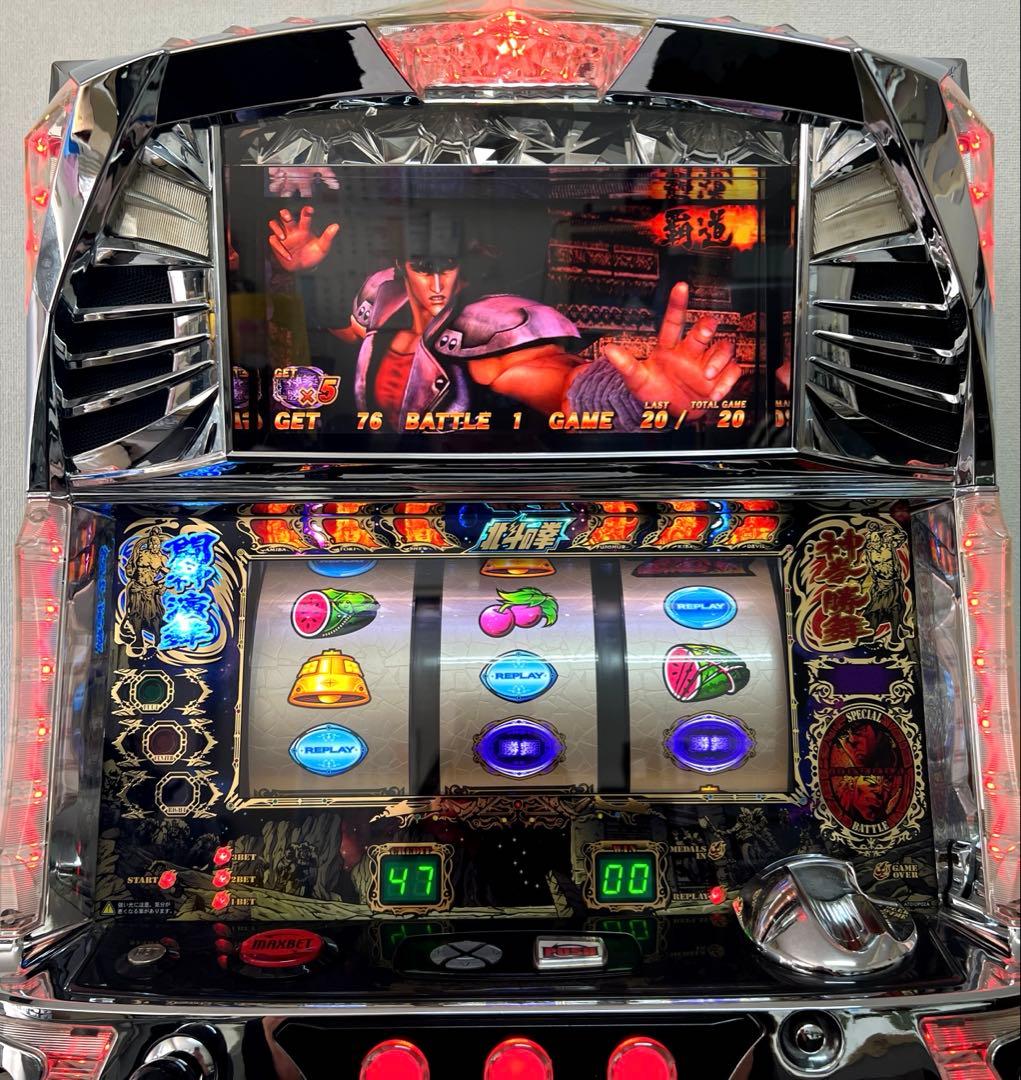 パチスロ実機 パチスロ 北斗の拳 転生の章 拳王パネル