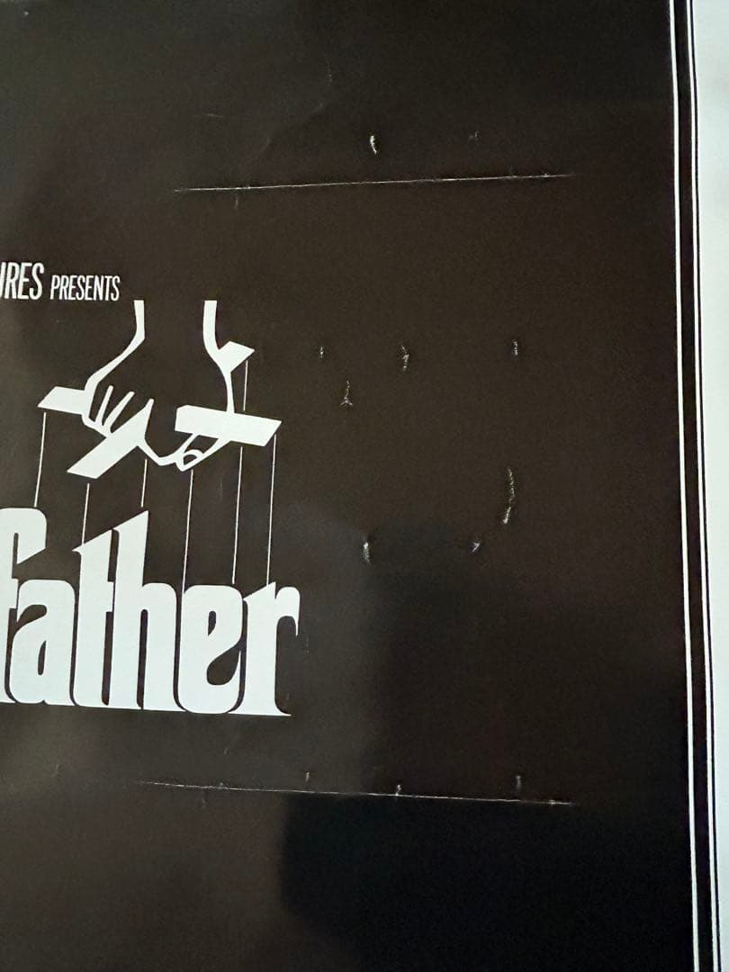 ゴッドファーザー　USオリジナル映画ポスター