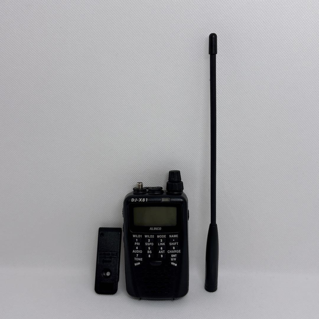 【美品】 動作確認済み ALINCO DJ-X81 レシーバー