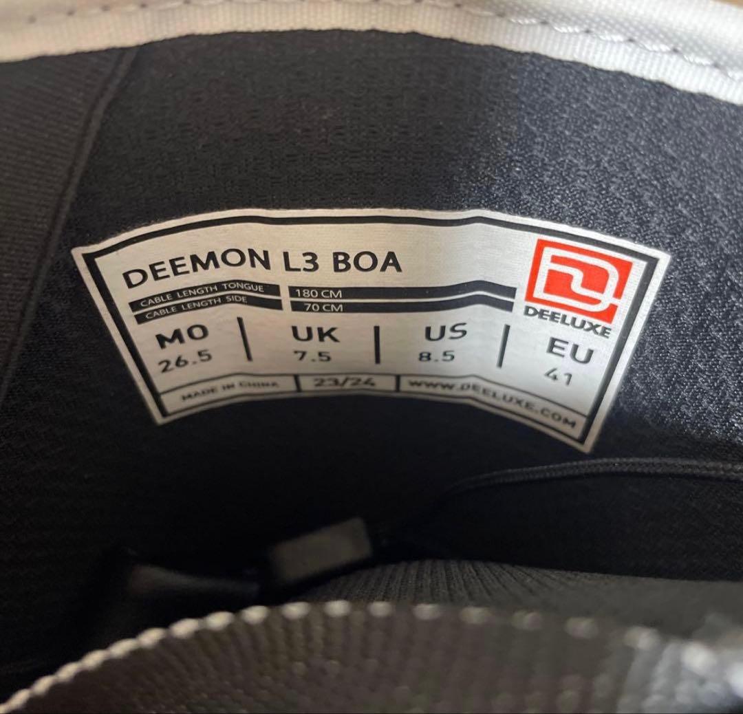 DEELUXE DEEMON L3 BOA 23-24モデル