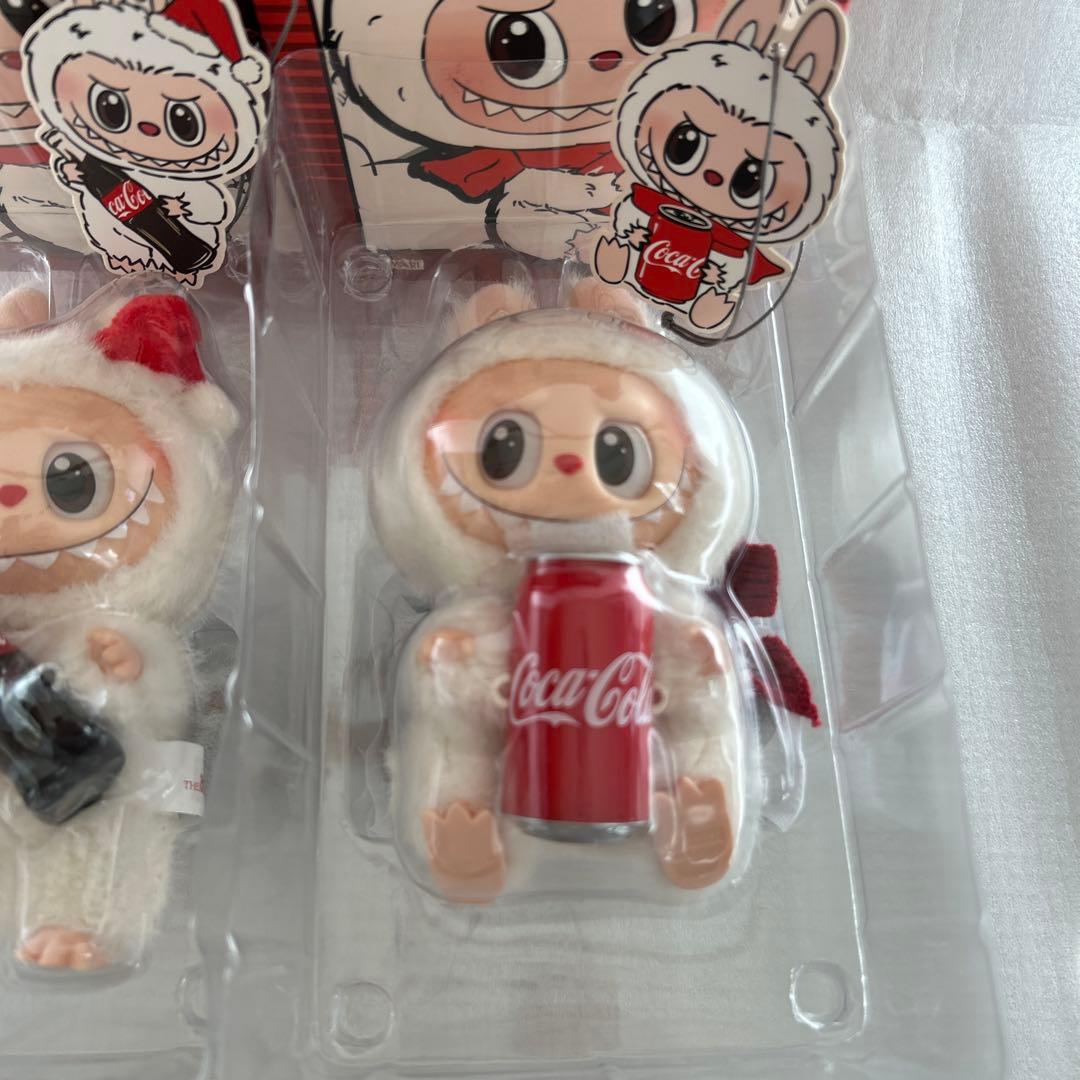 ラブブ コカコーラ 2個セット 瓶 缶 popmart