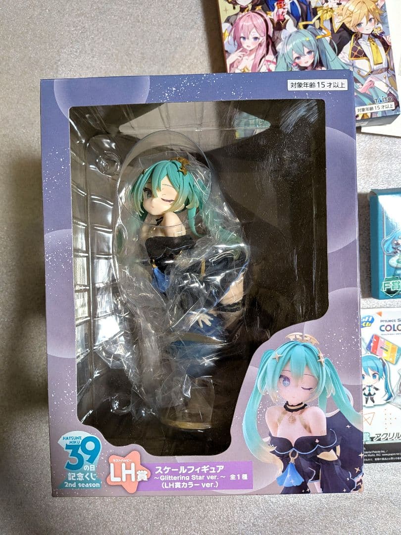 初音ミク　カラフルステージ　一番 くじ　フリュー　39　初音ミクセット