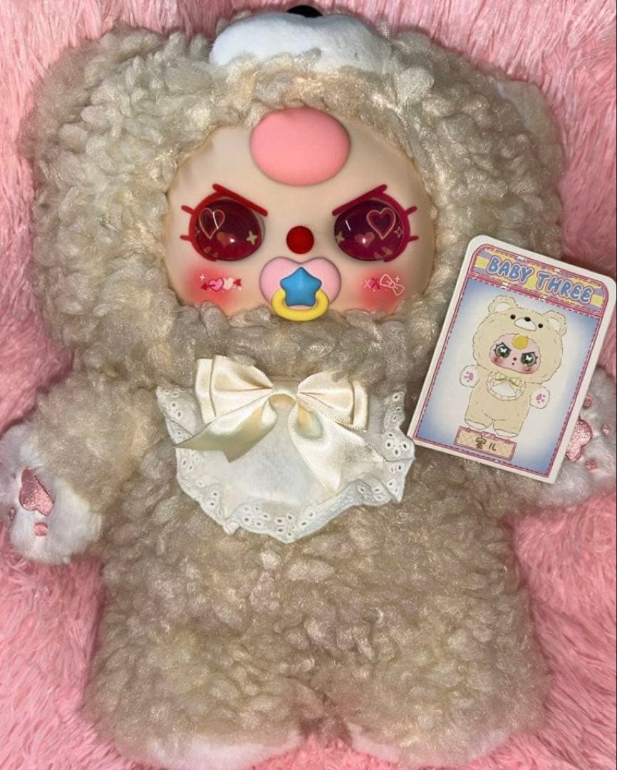 【Babythree】お目目ハート♡ レア目 バブちゃん シロクマ③