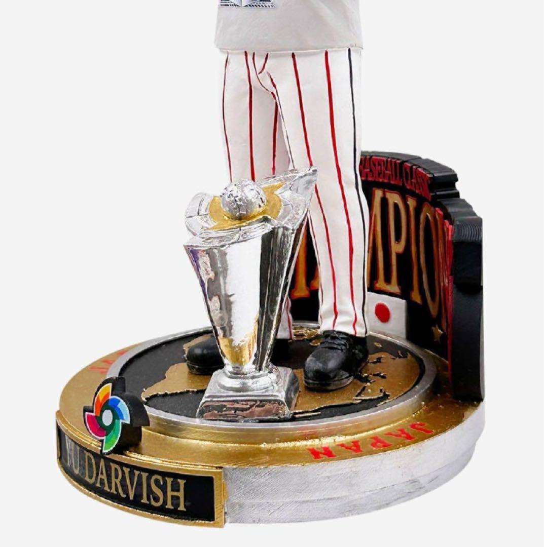 【123個限定完売品】ダルビッシュ選手優勝キャップボブルヘッド人形　パドレス