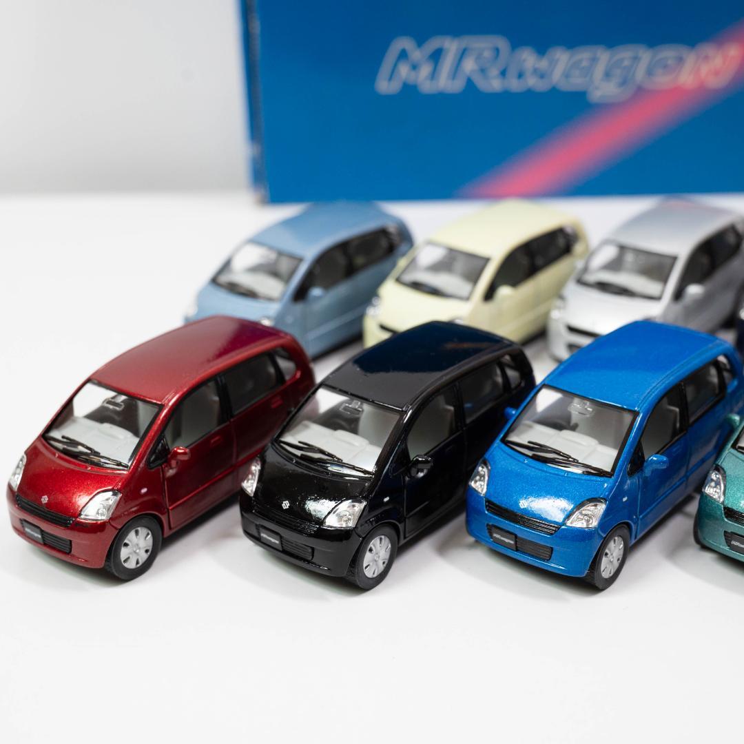 スズキ 1/42 MRワゴン MF21S カラーサンプル 模型 全10色セット