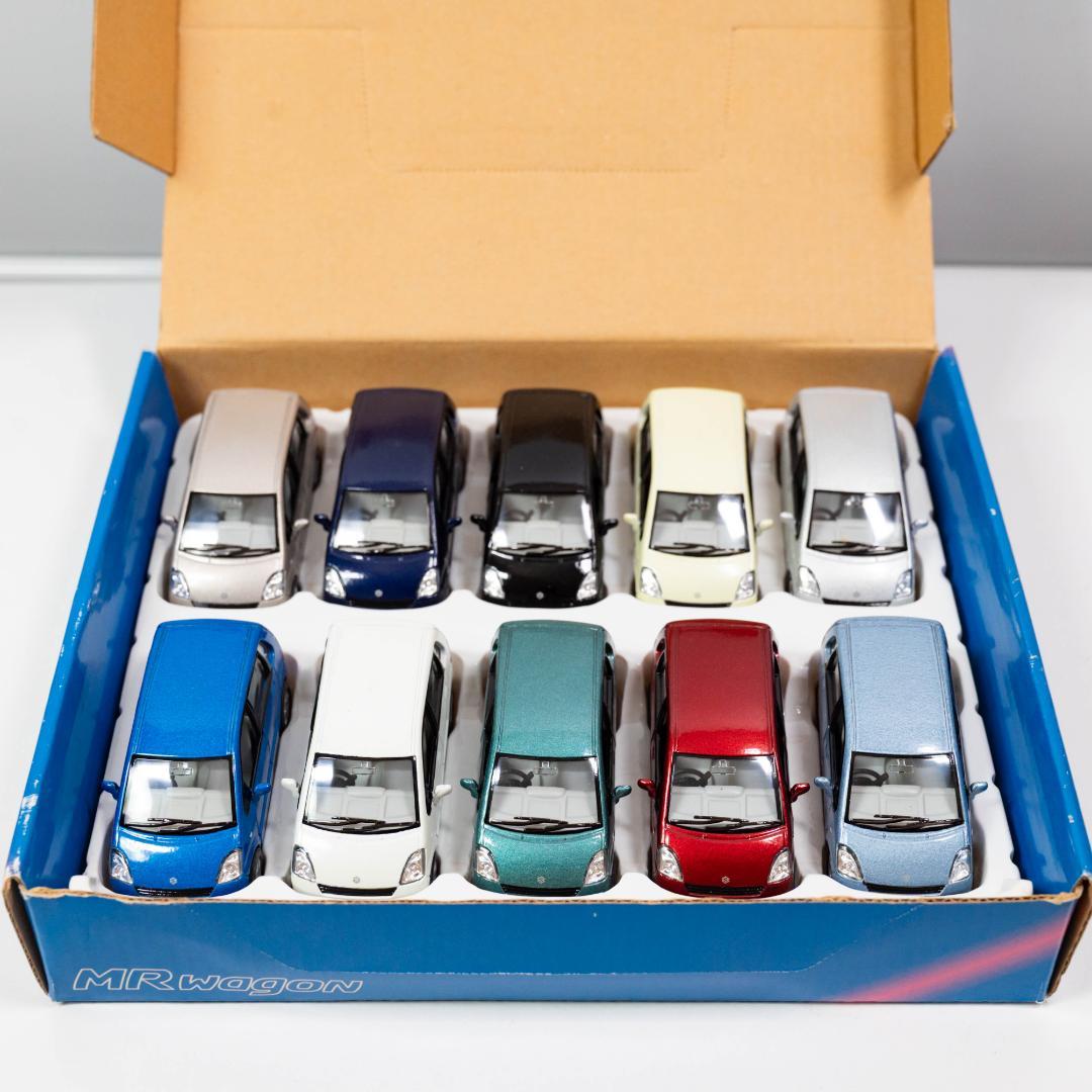 スズキ 1/42 MRワゴン MF21S カラーサンプル 模型 全10色セット