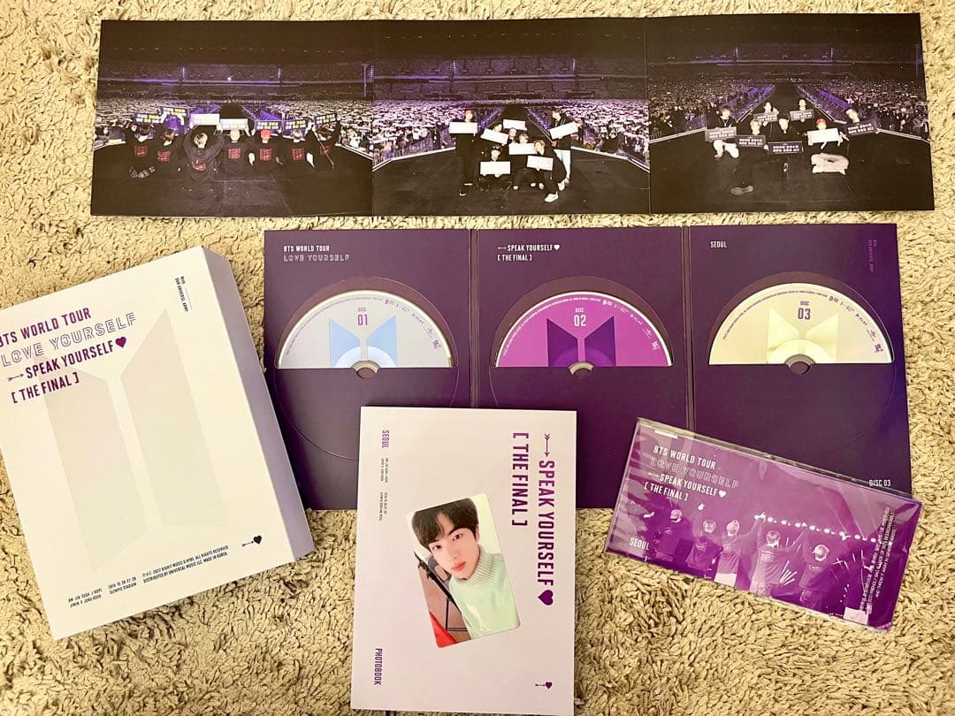 【あつみ】BTS LOVE YOURSELF DVD 5組セット