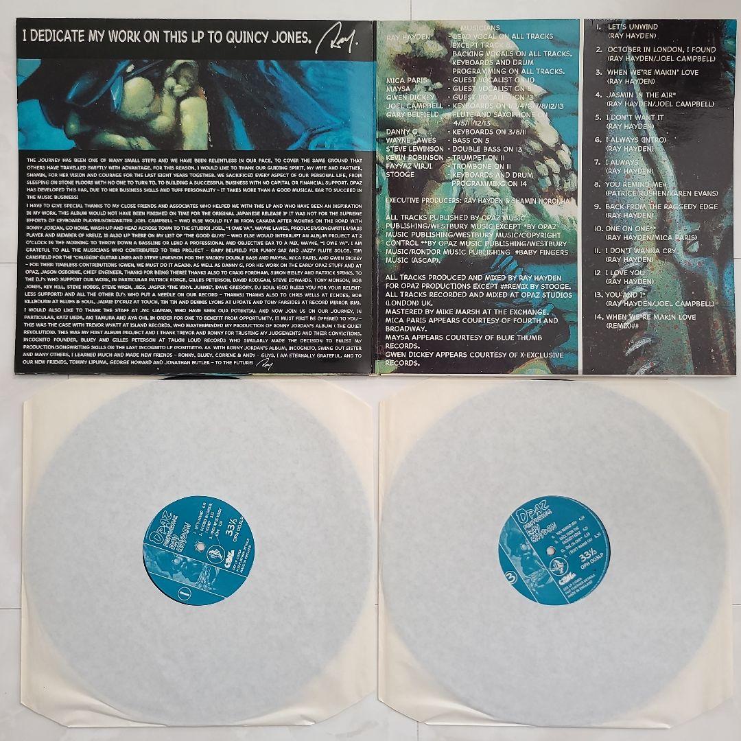 ★ＵＫオリジナル盤★ＯＰＡＺfeatＲＡＹ ＨＡＹＤＥＮ見開きジャケット２ＬＰ