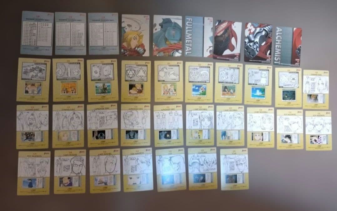 鋼の錬金術師 カードダスマスターズ　パート1　フルコンプ　おまけ付き【レア】