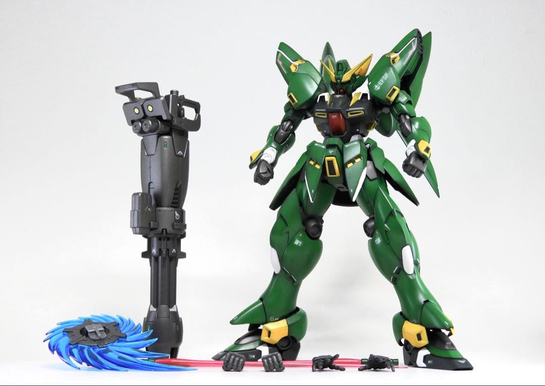 S*U様 HG ヒュッケバイン ( 009 カッパバイン 塗装 ) / プラモデ