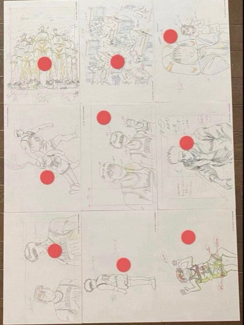 当時物希少品】SLAMDUNK 動画集　複製原画　全40枚　スラムダンク