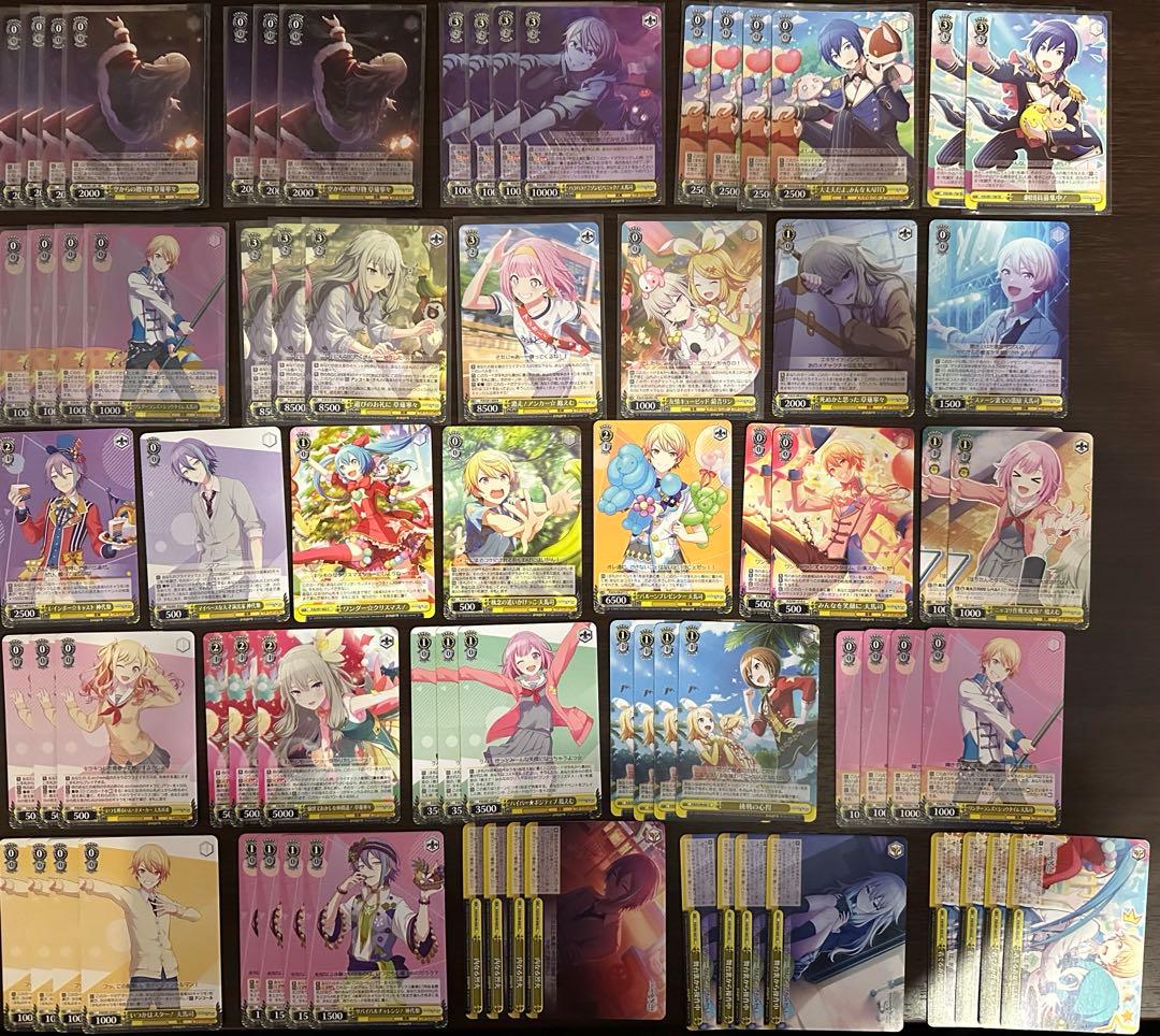 【大量】ヴァイス プロセカ デッキ5つ 調整パーツおまけ付き