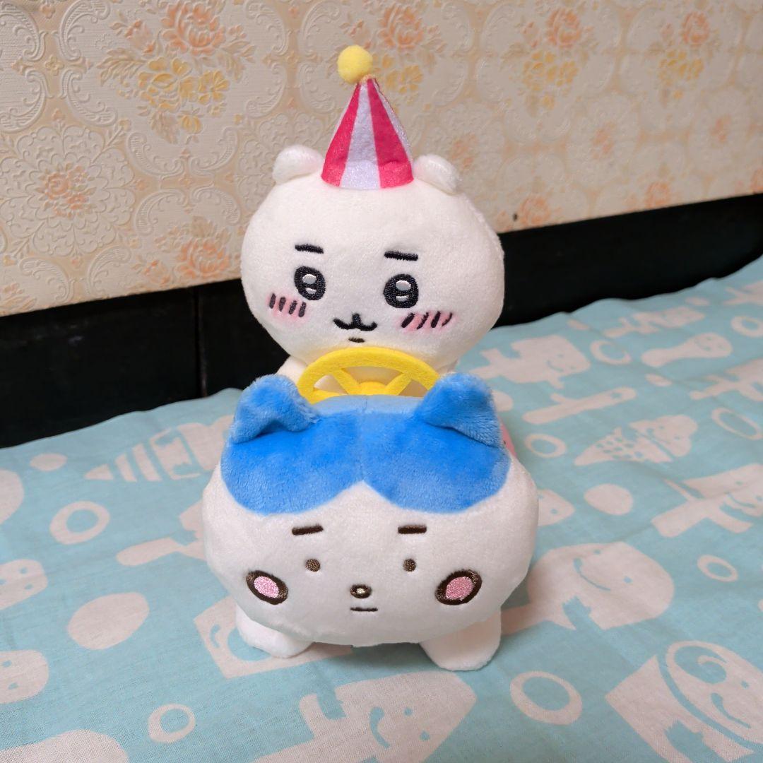 ちいかわらんど　ぴーぽぽぬいぐるみ　ちいかわ・ハチワレ・うさぎ3点セット