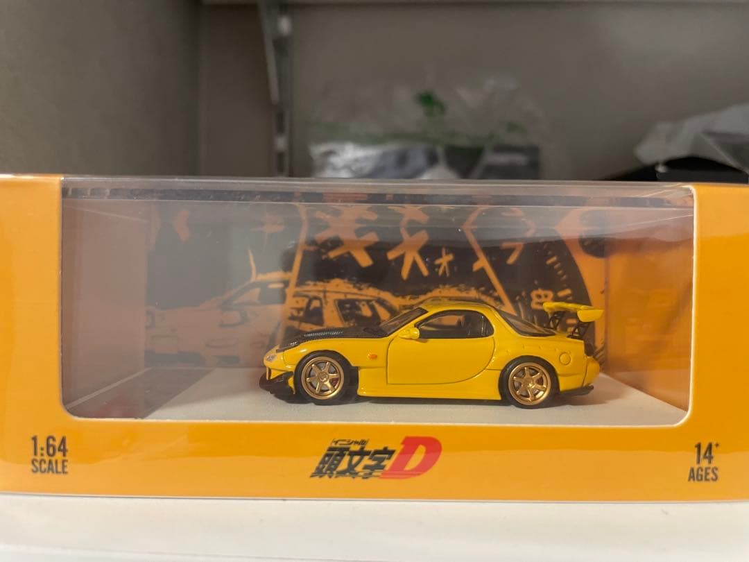 1/64 頭文字D RX-7 fd3s RE雨宮　高橋啓介