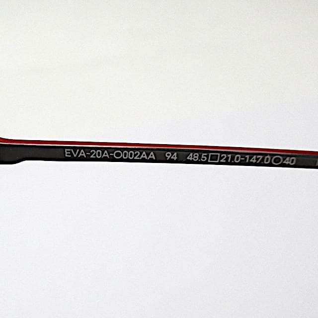 JINS × EVANGELION コラボメガネ アルカ着用 2号機 美品