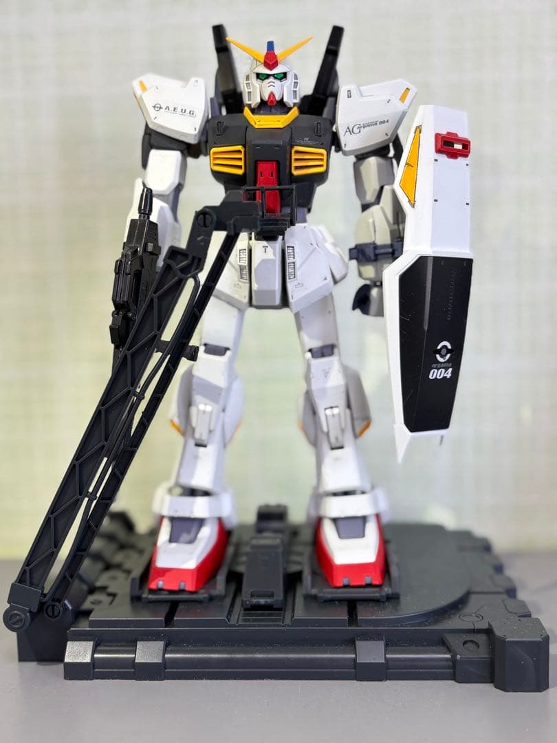 ガンダムマークII MG ほぼ全塗装 スペシャルクリアパーツつき