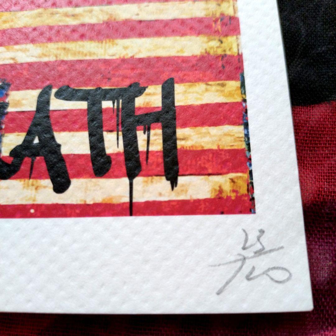 death nyc 世界限定100枚　スヌーピー　ウッドストック　星条旗