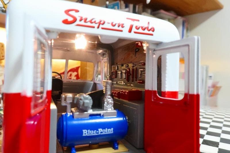 スナップオン Snap on 1/24 フォード STEP VAN ステップバン