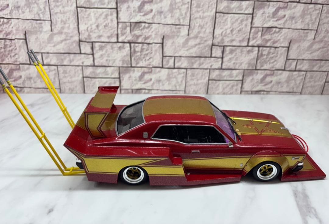アオシマ　330グロリア　完成品 1/24 街道レーサー