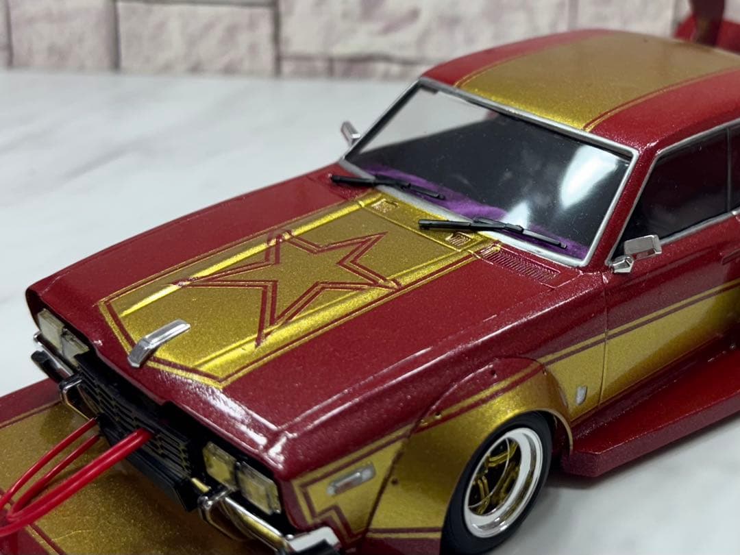 アオシマ　330グロリア　完成品 1/24 街道レーサー