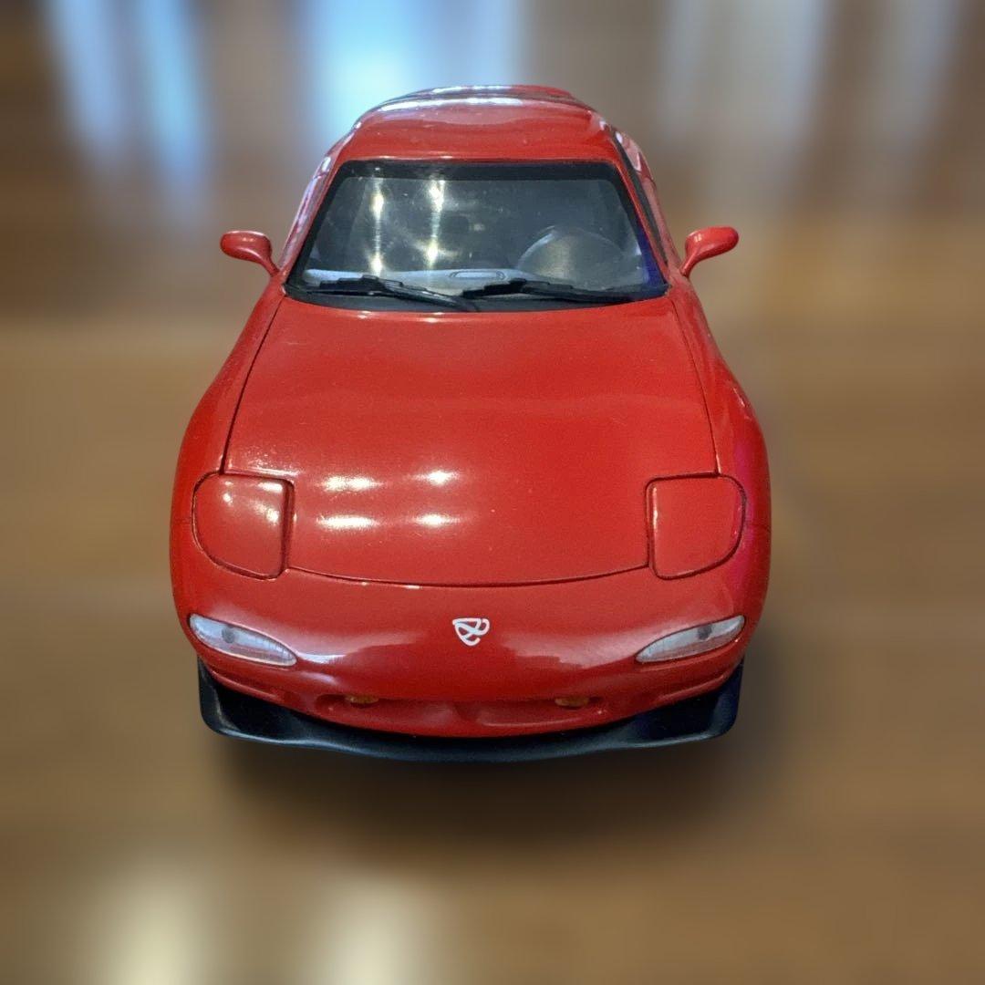 赤いRX-7クーペ ミニカー