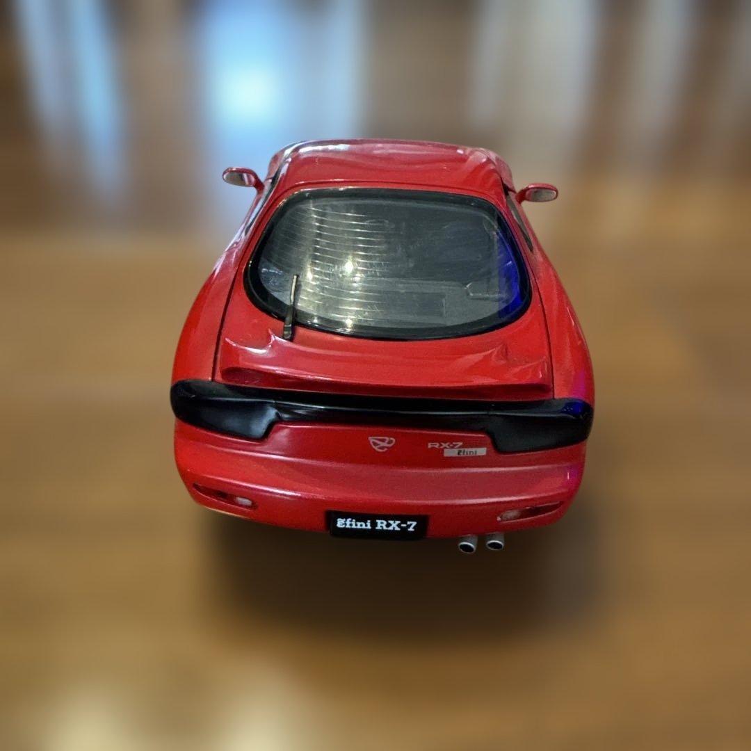 赤いRX-7クーペ ミニカー