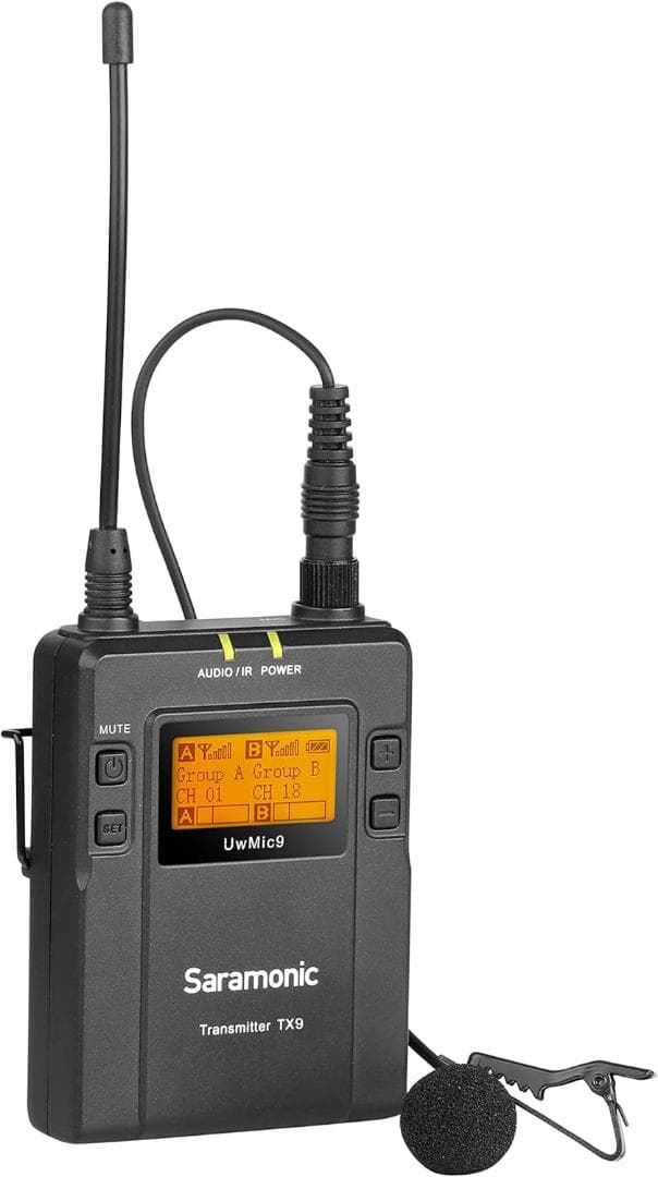 Saramonic ワイアレスデュアル超小型マイクロホンすマイクロフォンシステム
