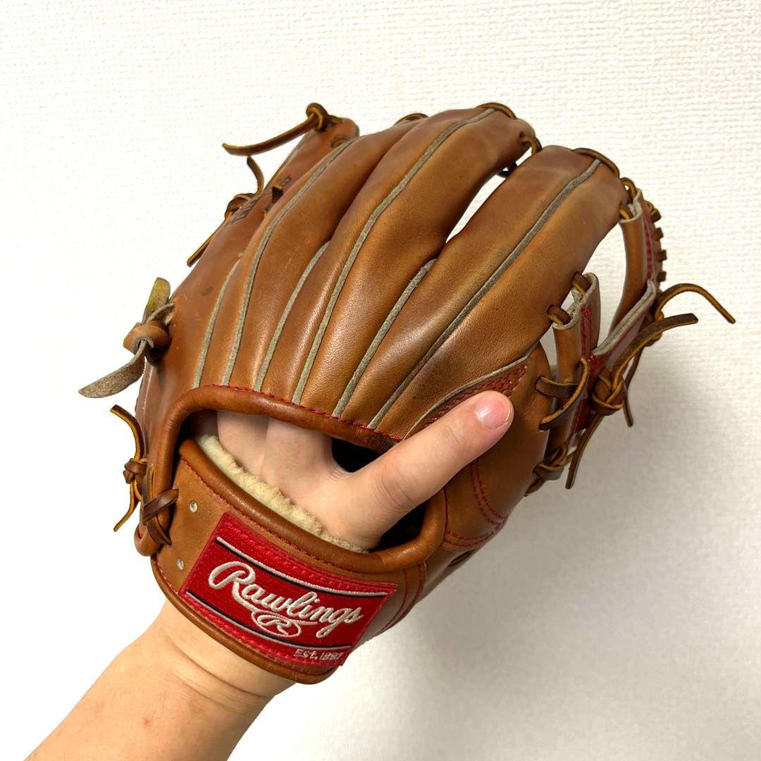 595 ローリングス 最高級 プロプリファード 型抜群 硬式 内野手用グローブ