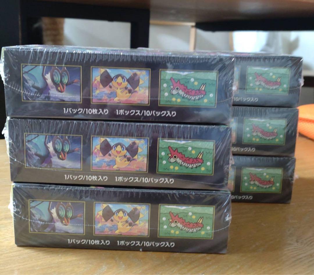 ポケモンカード　MEGAドリームexシュリンク付き6BOX