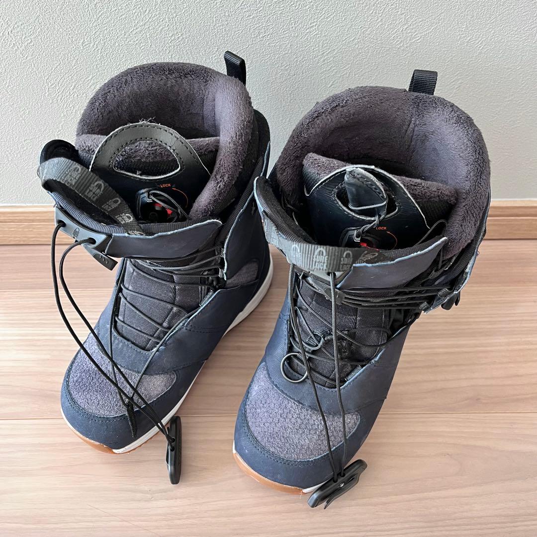 used❁*SALOMON スノーボード　ブーツ23.5cm