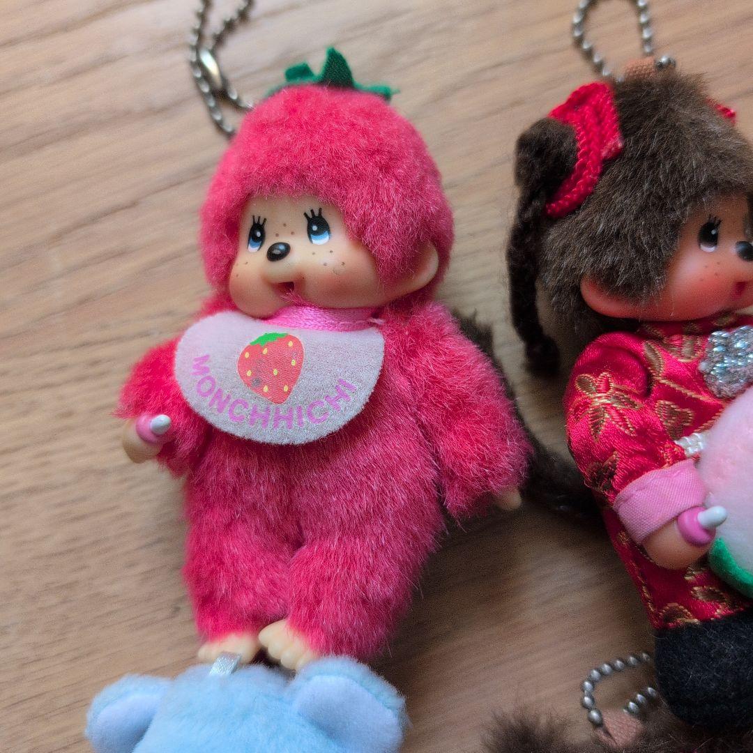 １９７０年代　当時物　セキグチ　モンチッチ ぬいぐるみ ４個セット