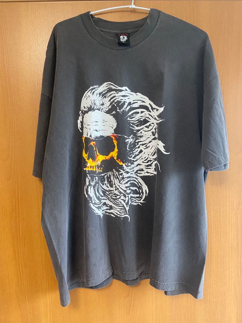 RIZE×OZROSAURUS skull zeus tee XXLサイズ